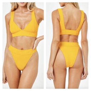 L*Space Lola Bikini Bottom Bitsy Mango XS NWT RHLOB24